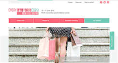 Desktop Screenshot of everywomanexpo.com.au